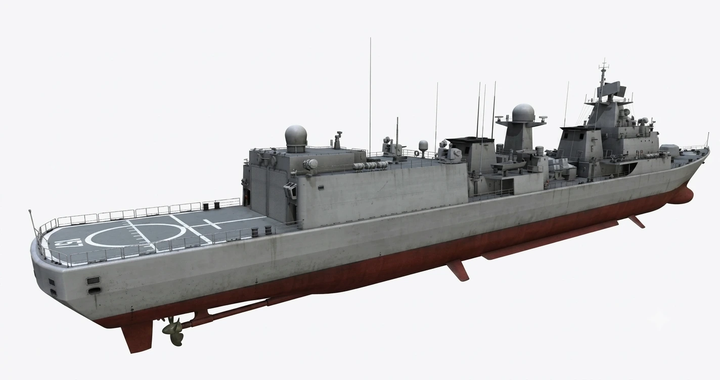 Naval Ship Scale Model